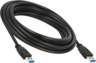 Miniatuurafbeelding van Cable USB 3.0 A/m-A/m 5m Black