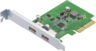 Widok produktu QNAP Karta rozszerzeń Dual Port USB w pomniejszeniu