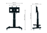 Thumbnail image of Neomounts PLASMA-M2500BLACK Floor Stand