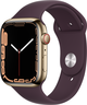 Apple Watch S7 GPS+LTE 45mm Stahl gold thumbnail