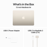 Aperçu de Apple MacBook Air 13 M3 8/256Go lum stel