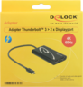 Thumbnail image of Delock Thunderbolt 3 - 2x DP Adapter