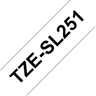 Anteprima di Nastro scrittura TZe-SL251 24mmx8m bianc
