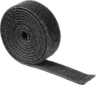 Miniatuurafbeelding van Hook-and-Loop Cable Tie Roll 1m Black