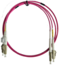 Widok produktu Kabel krosowy FO duplex LC-LC 2m 50/125µ w pomniejszeniu
