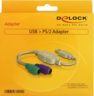 Aperçu de Adaptateur 2 x PS/2 f. - USB A m.