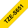 Miniatuurafbeelding van Brother TZe-S651 24mmx8m Label Tape