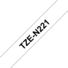 Widok produktu Brother Taśma TZe-N221 9mmx8m, biała w pomniejszeniu