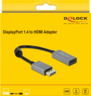 Anteprima di Adattatore DisplayPort - HDMI Delock