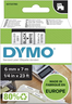 Thumbnail image of DYMO D1 Label Tape 6mm White/Black