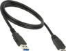 Miniatuurafbeelding van Delock USB-A - Micro-B Cable 1m