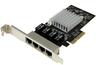 Miniatuurafbeelding van StarTech 4-port GbE PCIe Network Card