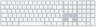 Aperçu de Apple Magic Keyboard avec pavé numérique