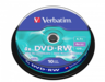 Aperçu de DVD-RW 4,7 Go Verbatim 4x, spindle de 10