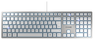 Thumbnail image of CHERRY KC 6000 SLIM Keyboard Silver
