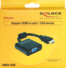 Delock HDMI - VGA adapter előnézet