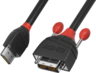 Thumbnail image of LINDY DVI-D - HDMI Single Link Cable 1m
