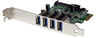 Vista previa de Interfaz StarTech 4 x USB 3.0 PCIe