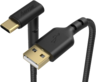 Miniatuurafbeelding van Cable USB 2.0 A/m-C/m 90° 1.5m