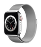 Apple Watch S6 GPS+LTE 44mm Stahl silber Vorschau