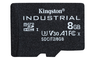 Vista previa de microSDHC Kingston 8 GB industrial