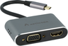 Widok produktu Adapter USB 3.0 Typ C wt - HDMI/VGA/USB w pomniejszeniu