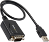 Adapter DB9St (RS232)-USB Typ A St 0,3 m Vorschau