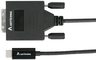 Miniatuurafbeelding van Adapter USB Type-C/m - DVI-D/m 1.8m