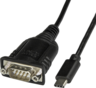 Aperçu de Adaptateur DB9 m. (RS232)-USB C m. 0,4 m