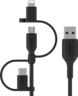 Aperçu de Câble Belkin USB-A-Lightn/microB/C, 1 m