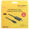 Thumbnail image of Cable USB Type-C/m - DisplayPort/m 1m