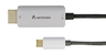 USB-C - HDMI m/m kábel 2 m, fekete előnézet