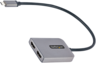 Miniatuurafbeelding van Adapter USB C/m - 2x HDMI/f