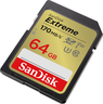 Thumbnail image of SanDisk Extreme SDXC Card 64GB