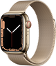 Apple Watch S7 GPS+LTE 41mm Stahl gold Vorschau
