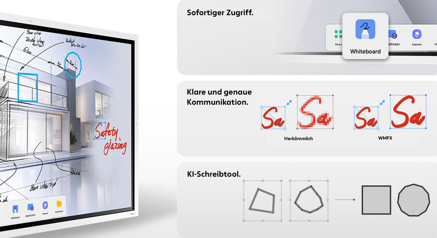 Samsung Flip WMFX – Erweiterte Whiteboard-App