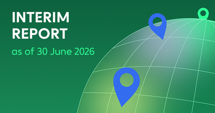 Writing: Interim Report as of 30 June 2026