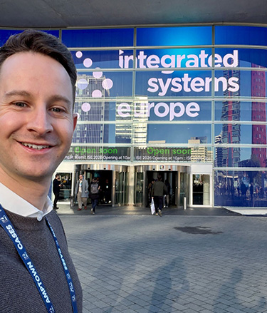 Selfie at ISE 2026