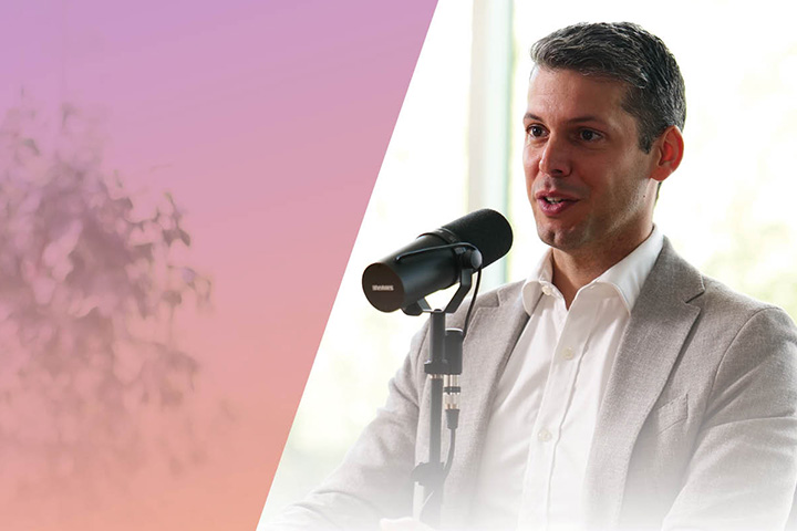 Podcast banner: Nico Charritton