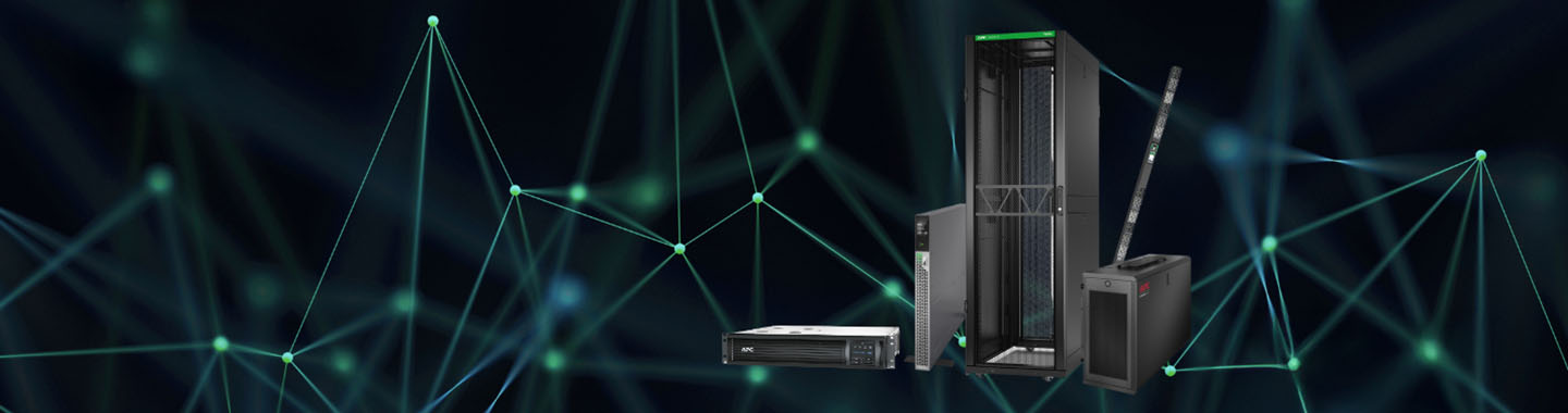 Dark Banner with APC Product Family