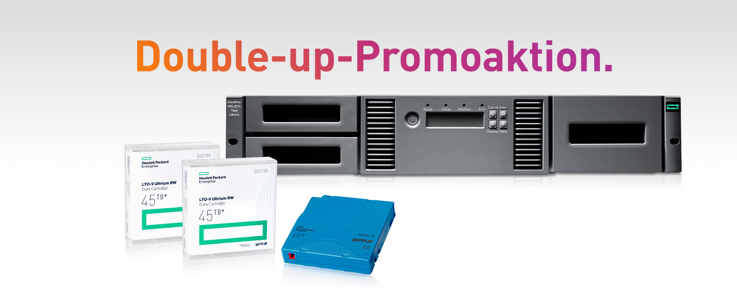 HPE StoreEver Double-up