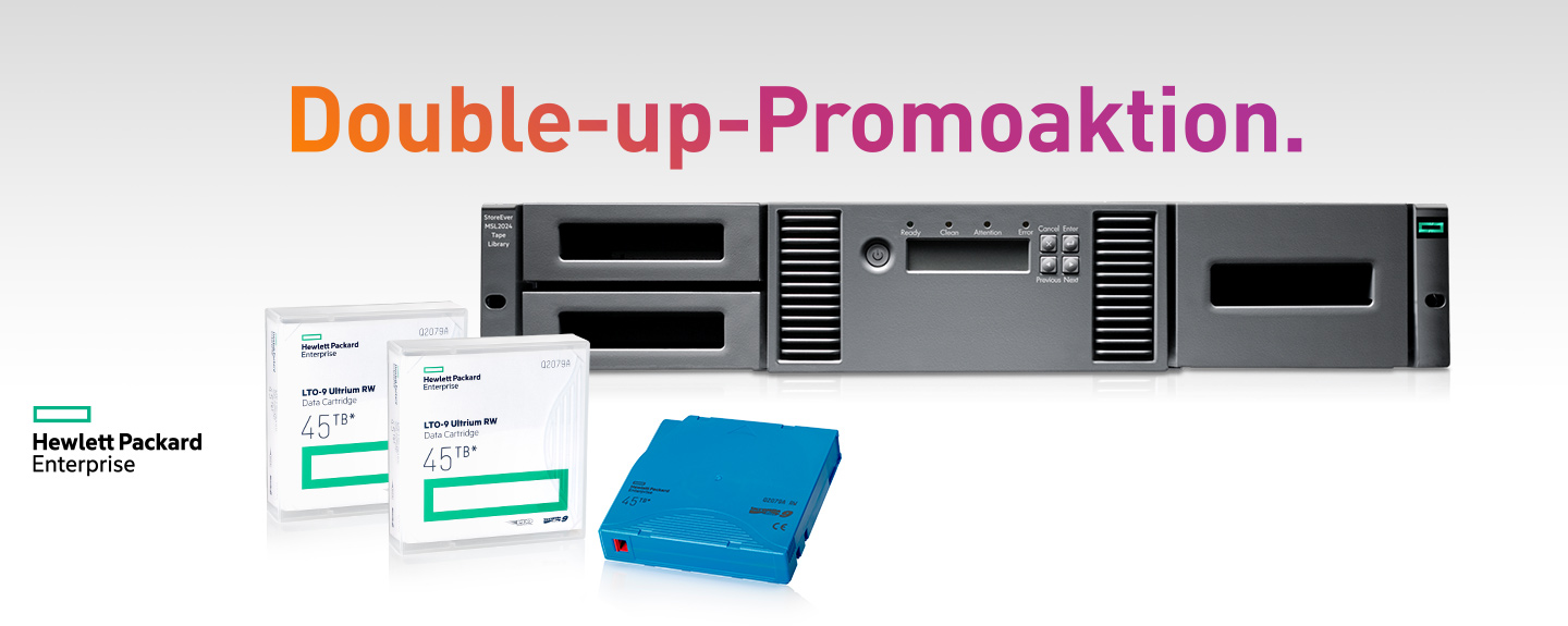 HPE StoreEver Double-up