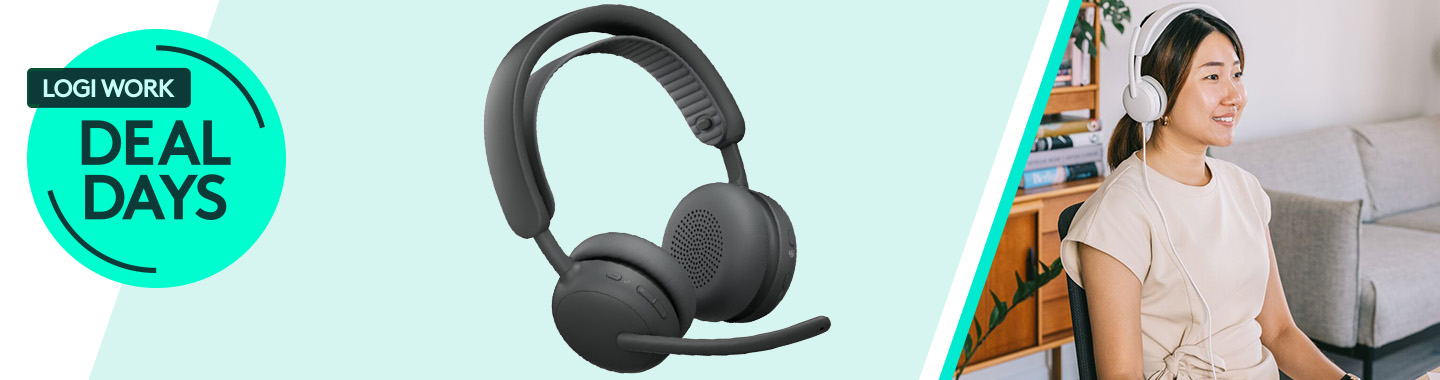 Logitech Work Deal Days - Headsets