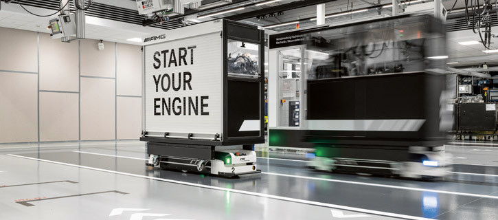 Mercedes-AMG: The shining star of industry 4.0