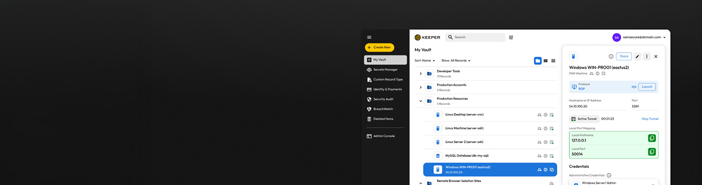 Keeper Security - Privileged Access Management