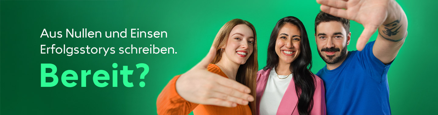 Karriere für Berufseinsteiger:innen.