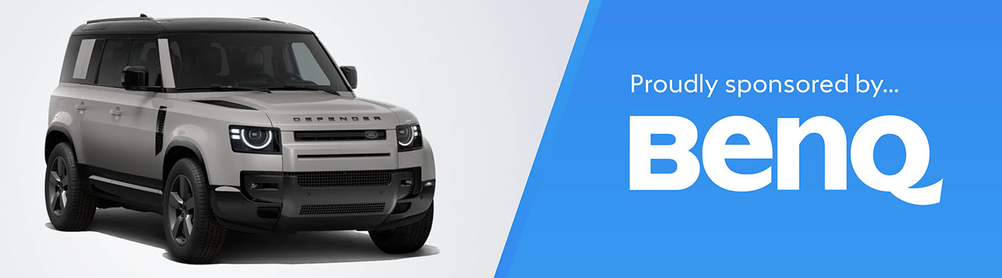 Car sponsored by BenQ