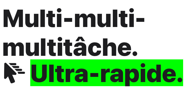 Multi-multi-multitache