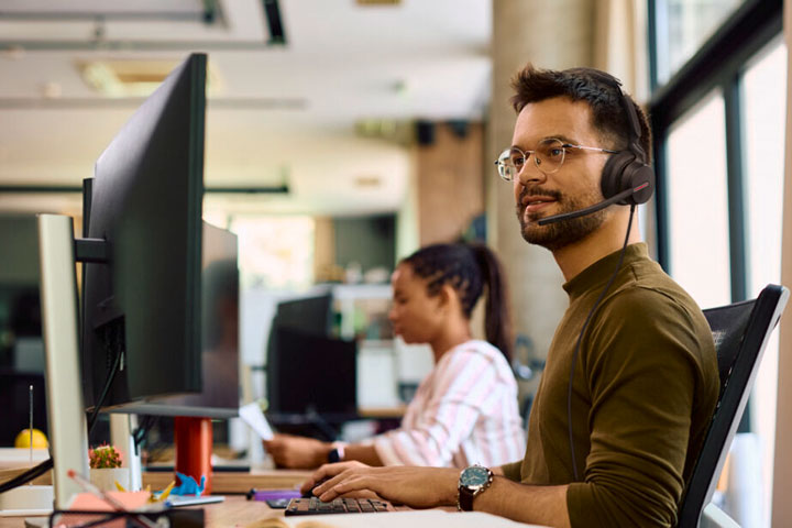 People at the office