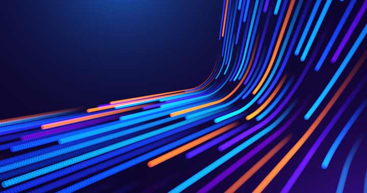 Futuristische Struktur